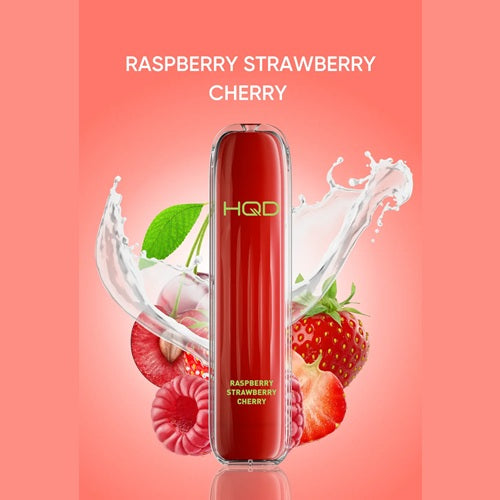 HQD Surv RASPBERRY STRAWBERRY CHERRY